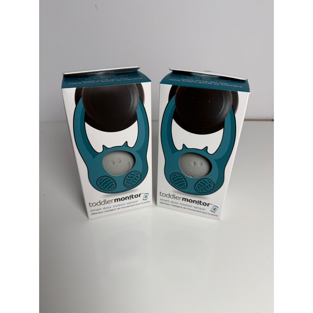 Toddler Monitor Smart Door Motion Sensor Decco 2-Pack Bluetooth Child Safety NEW